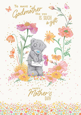 Me To You Godmother Mother's Day Card