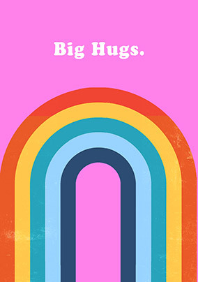 Stand Up To Cancer Big Hugs Card