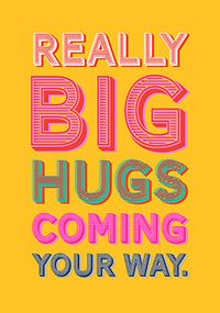 Tap to view Stand Up To Cancer Really big Hugs Card