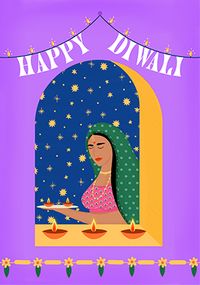 Tap to view Diwali Window Card