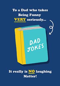 Tap to view Book of Dad Jokes Father's Day Card
