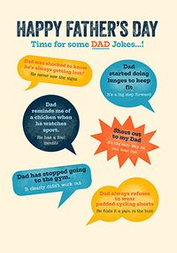 Tap to view Time for some Dad Jokes Father's Day Card