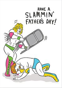 Tap to view Slamming Father's Day Card