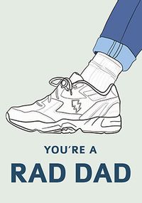 Tap to view Rad Dad Father's Day Card