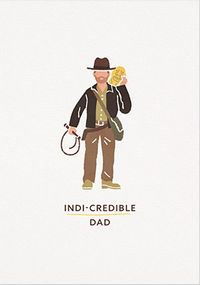Tap to view Indi-Credible Dad Father's Day Card