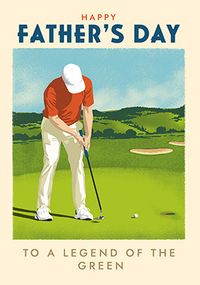 Tap to view Timeless Moments Golf Father's Day Card