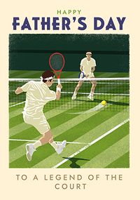Tap to view Timeless Moments Tennis Father's Day Card