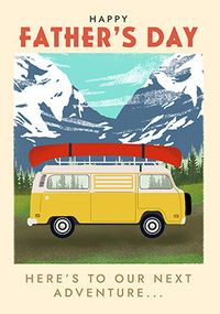 Tap to view Timeless Moments Campervan Father's Day Card