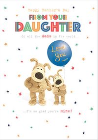 Tap to view Boofle Dad From Daughter Father's Day Card