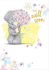 Tap to view Me To You Big Bouquet Get Well Soon Card