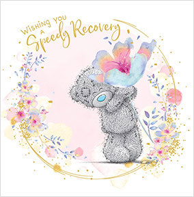 Speedy Recovery Square Get Well Card