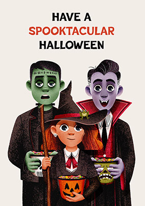 Spooktacular Halloween Card