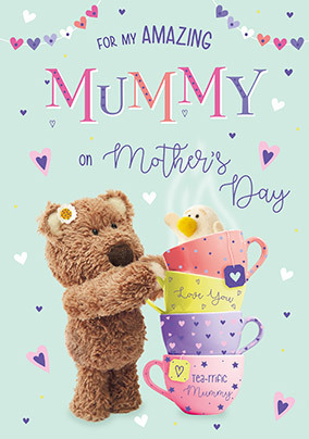 Barley Bear Mummy Mother's Day Card