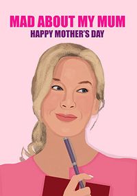 Tap to view Bridget Jones Mad About My Mum Mother's Day Card