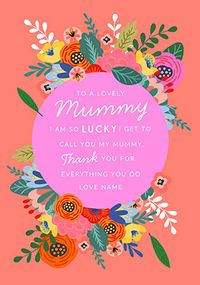 Tap to view Cancer Research UK Mummy Mother's Day Card