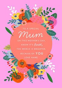 Tap to view Cancer Research UK Mum Mother's Day Card