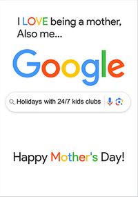 Tap to view Google Search Mother's Day Card