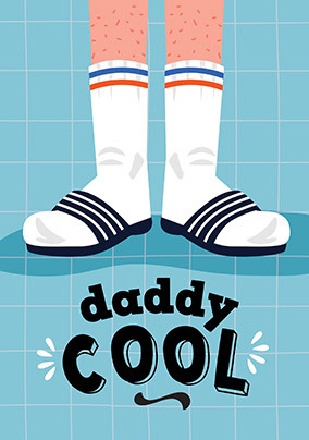 Daddy Cool Happy Father's Day Card