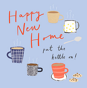 Put the Kettle on New Home Card