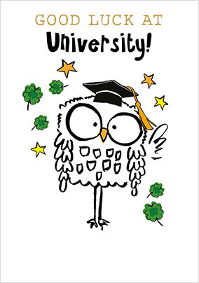 Good Luck at University Card