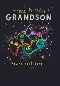 Tap to view Gaming Grandson Birthday Card