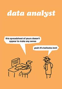 Tap to view Data Analyst New Job Card