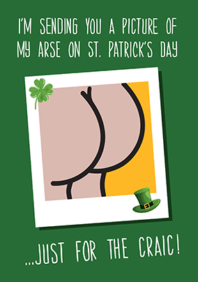 Just For The Craic St Patrick's Day Card