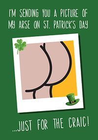 Tap to view Just For The Craic St Patrick's Day Card