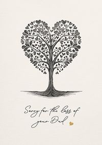 Tap to view Sorry for the loss of your Dad Sympathy Card