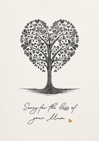 Tap to view Sorry for the loss of your Mum Sympathy Card