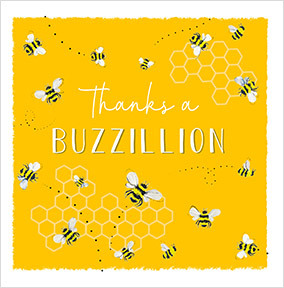 Thanks a Buzzillion Card