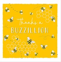 Tap to view Thanks a Buzzillion Card