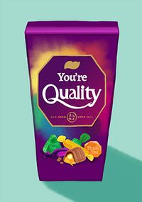 Tap to view You're Quality Thank You Card