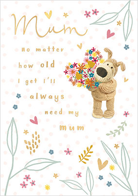 Boofle Mum Mother's Day Card