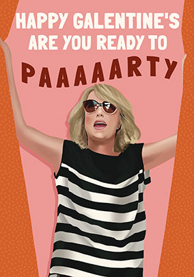 Bridesmaids Spoof Galentine's Day Card