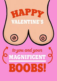 Tap to view Magnificent Boobs Valentine's Day Card