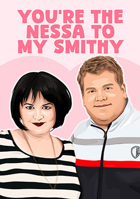 You're the Nessa to my Smithy Valentine's Day Card