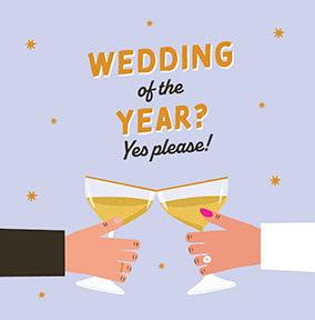 Wedding of the Year Card