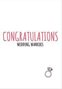 Tap to view Congratulations Wedding W*nkers Card