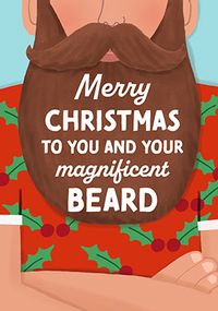 Tap to view Merry Christmas to you and your Beard Card