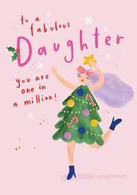 Tap to view Fabulous Daughter Christmas Card