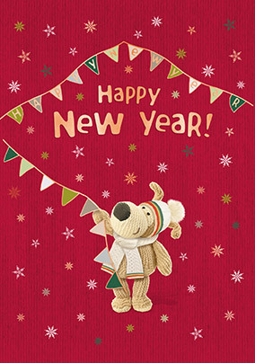 Boofle Happy New Year Card