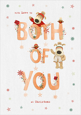 Boofle To Both Of You Christmas Card