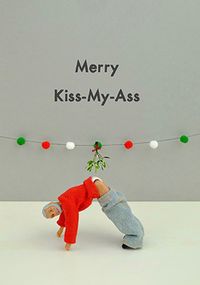 Tap to view Merry Kiss-my-ass Christmas Card