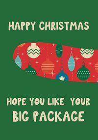 Tap to view Big Package Christmas Card