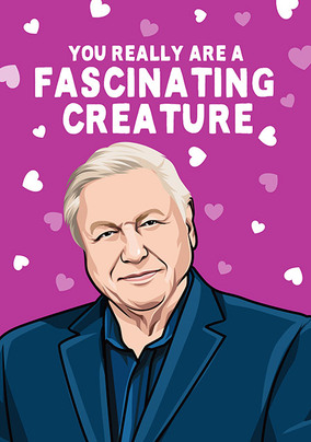 Fascinating Creature Valentine Card