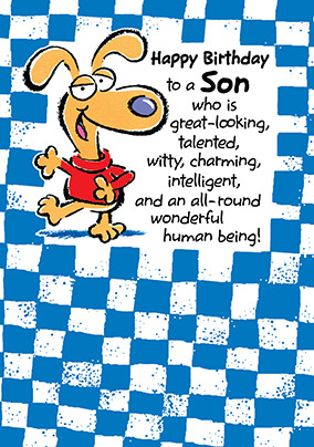 Great-looking Son Birthday Card