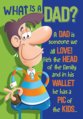 What is a Dad Father's Day Card