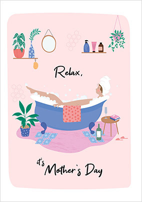 Mother's Day Bath Card