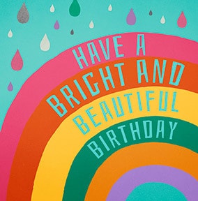 Bright and Beautiful Birthday Card1